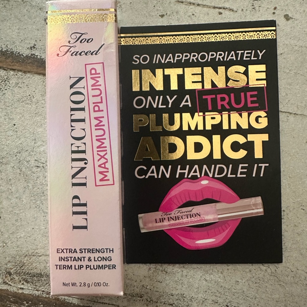 Too Faced Lip Injection Maximum Plump Gloss in Pink